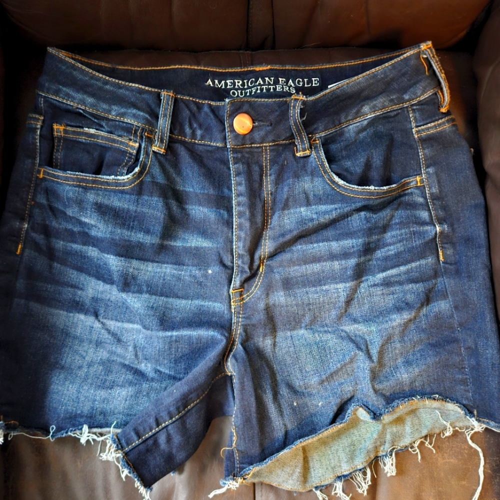 American Eagle Outfitters Women's Blue Denim Shorts womens 12
